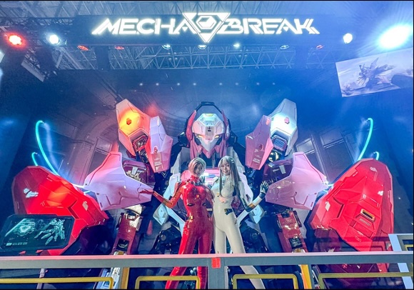 Amazing Seasun Games Mecha BREAK 東京ゲームショウ2025 展示ブース施工
