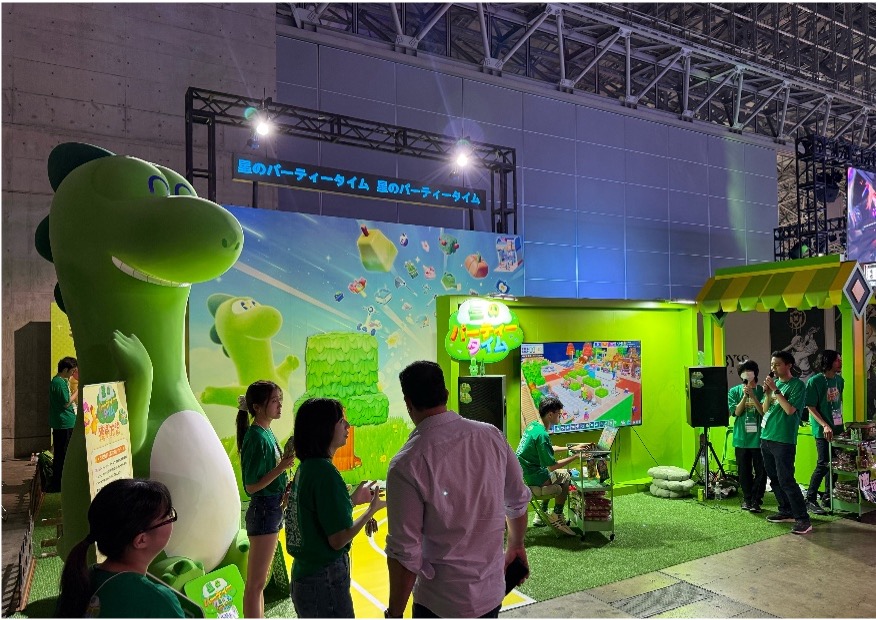 NetEase Games 星のパーティータイム in TOKYO GAME SHOW 2025 展示ブース施工
